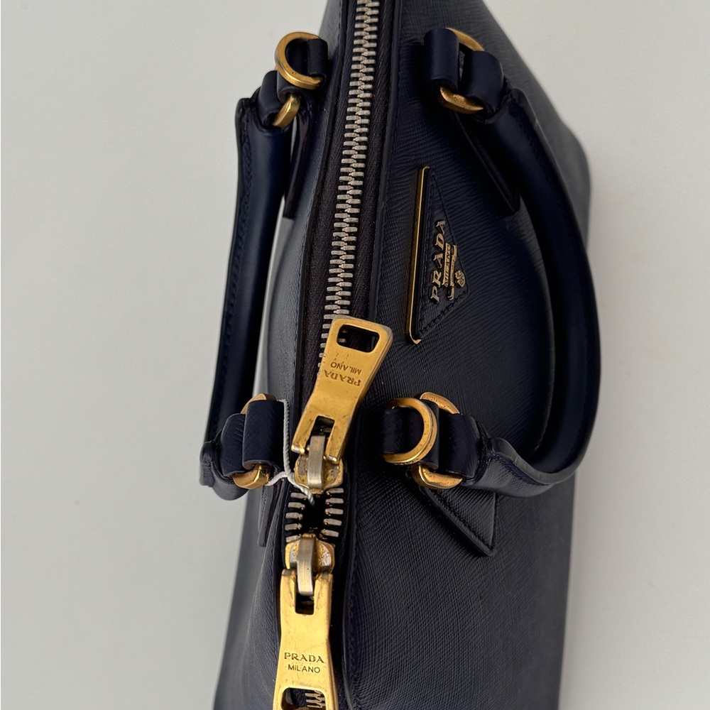 Prada Purple Saffiano Lux Leather Small Promenade Crossbody Bag - Picture 4 of 16